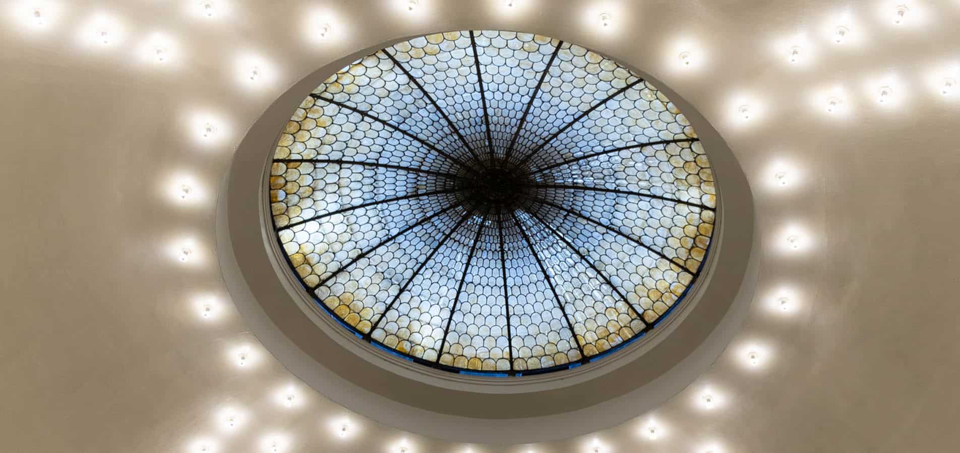 Courthouse ceiling